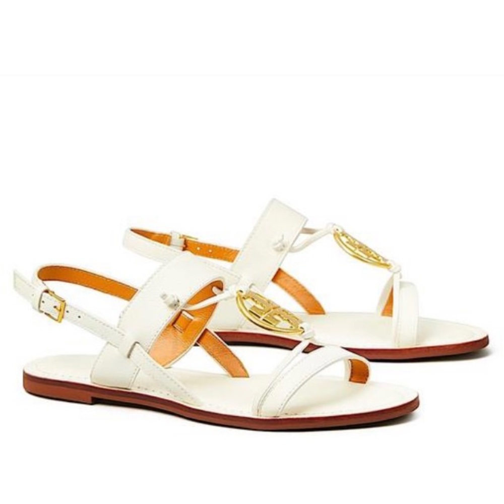 Tory Burch Leather Miller Slingback Sandal